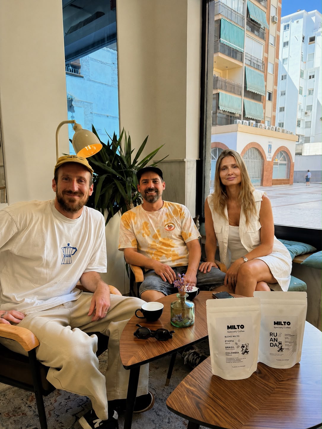 Fundadores de Milto Specialty Coffee