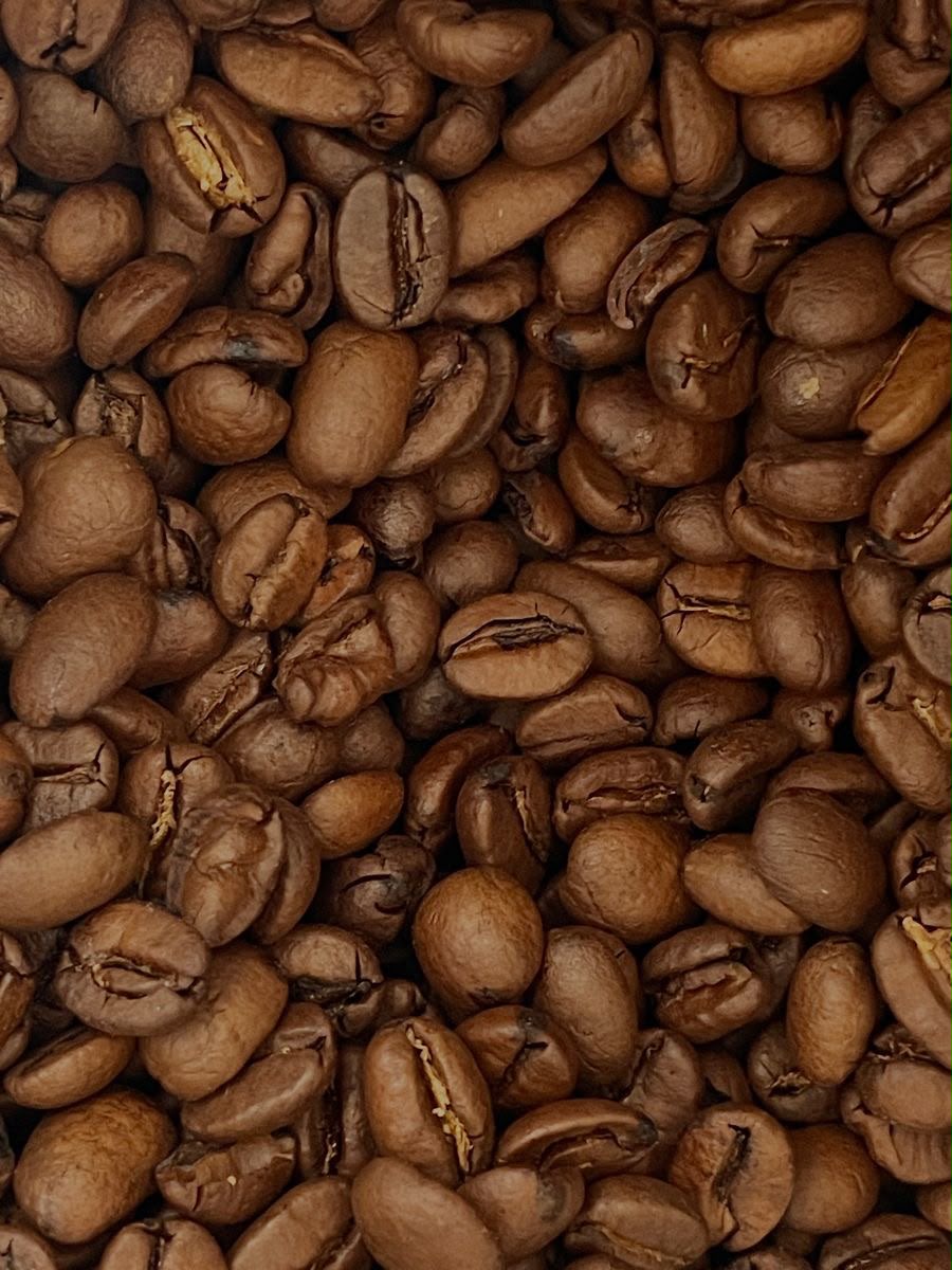 Granos de café tostado